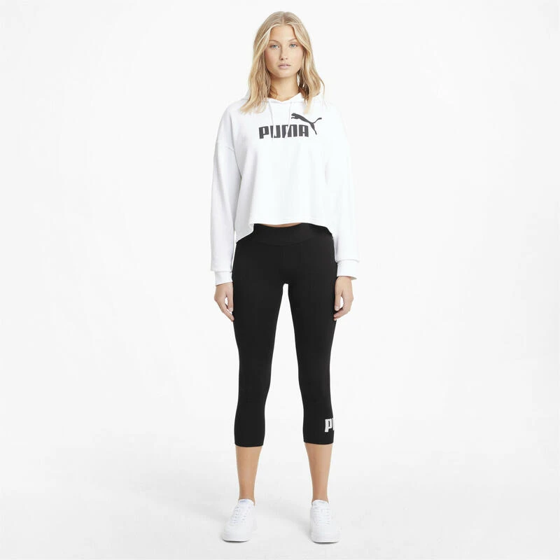 Mallas Mujer PUMA 3/4 Essentials Logo Negro 4 Mallas Mujer PUMA 3/4 Essentials Logo Negro - Imagen 4