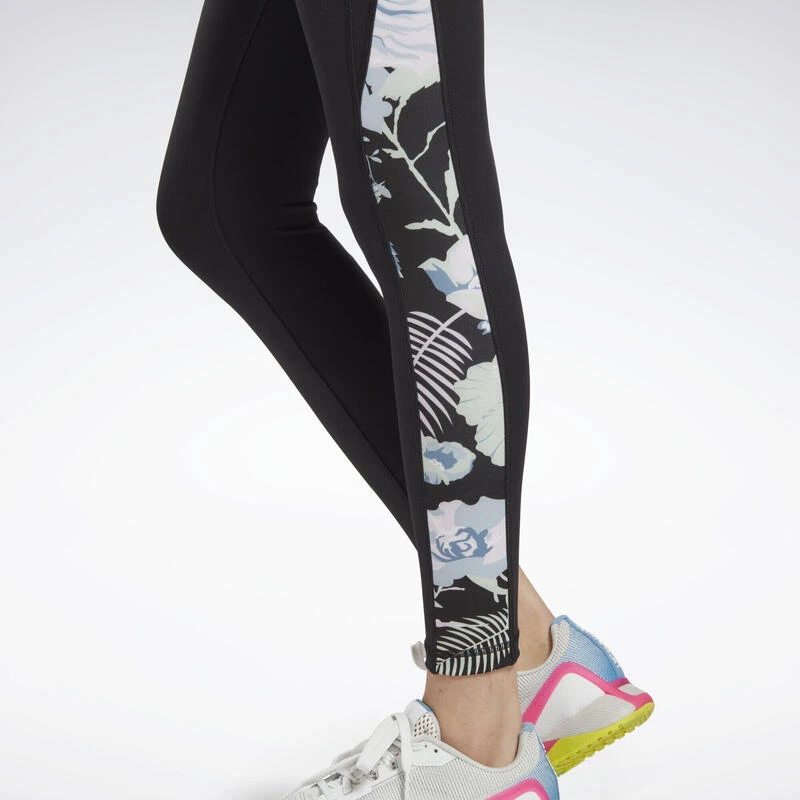 Reebok Mallas Yoga Floral 5 Reebok Mallas Yoga Floral - Imagen 5