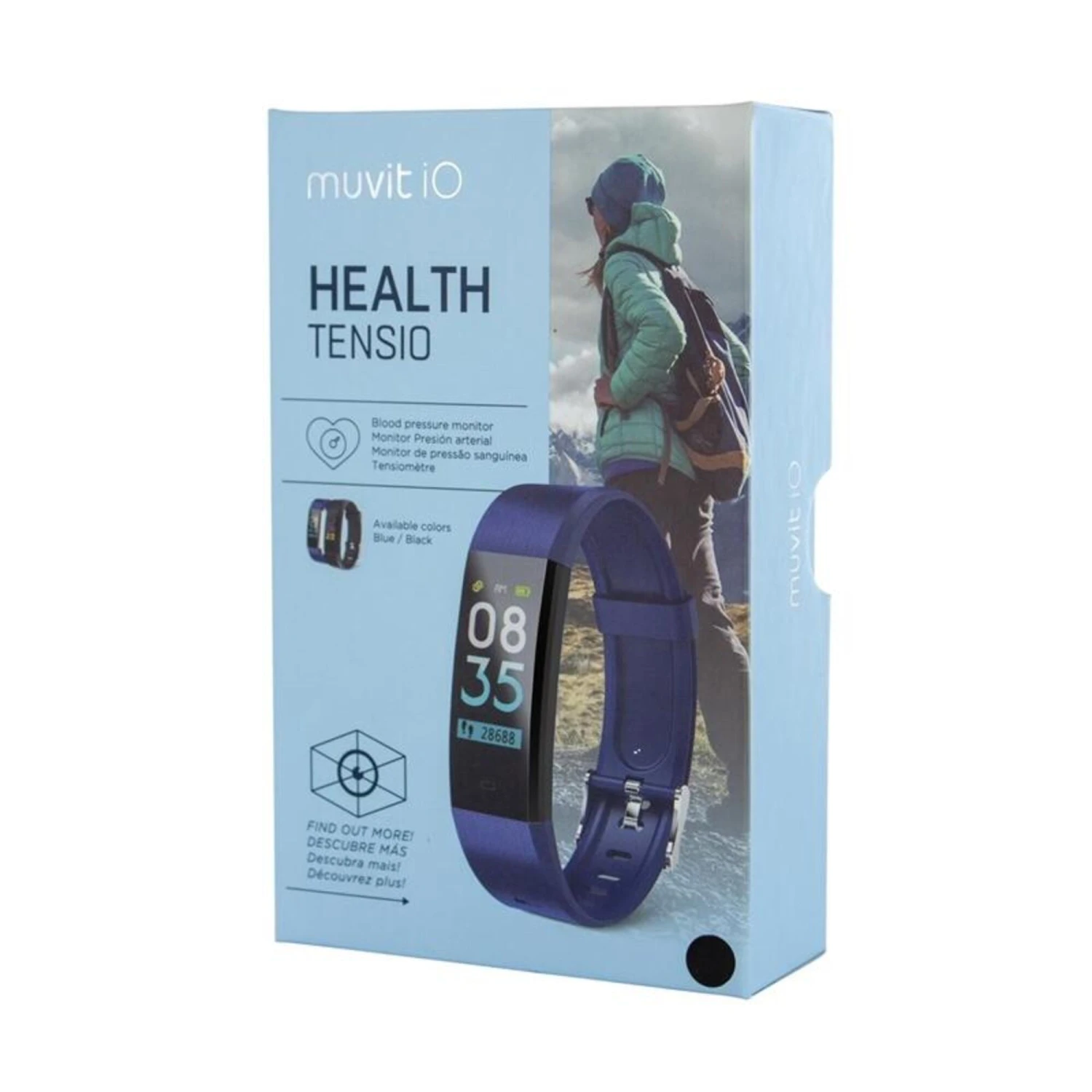 Muvit IO Pulsera De Actividad Y Sueño Health Tensio Lite Negro 5 Muvit IO Pulsera De Actividad Y Sueño Health Tensio Lite Negro - Imagen 5
