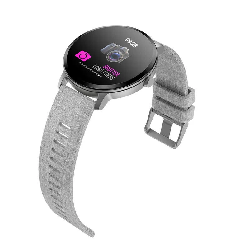 Muvit IO Reloj De Actividad Y Salud HEALTH CUSTOM Gris Canvas 2 Muvit IO Reloj De Actividad Y Salud HEALTH CUSTOM Gris Canvas - Imagen 2