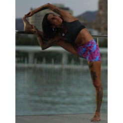 Pantalón Corto Short Mujer Banbroken PURPLE LIFT Morado -Ropa Deportiva Tienda pantalon corto short mujer banbroken purple lift morado 3