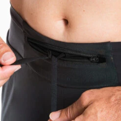 Pantalón Corto Trail Running Hombre Negro -Ropa Deportiva Tienda pantalon corto trail running hombre negro 4