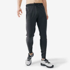 Pantalón Running Hombre Kalenji Warm+ Gris