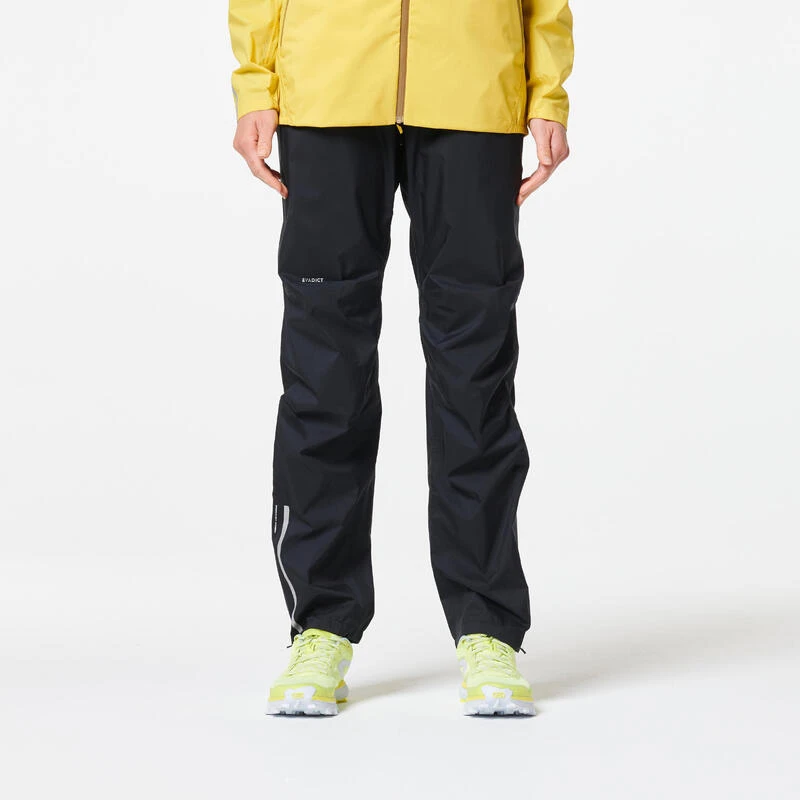 Pantalón Trail Running Impermeable Mujer Negro 2 Pantalón Trail Running Impermeable Mujer Negro - Imagen 2
