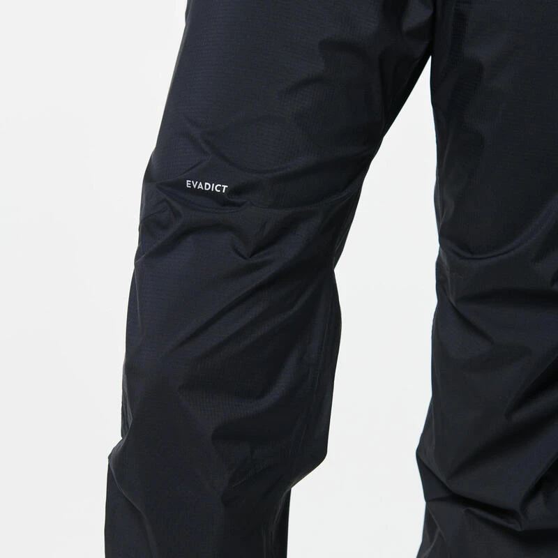 Pantalón Trail Running Impermeable Mujer Negro 5 Pantalón Trail Running Impermeable Mujer Negro - Imagen 5
