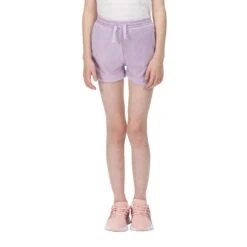 Regatta Pantalones Cortos Casuales Dayana Niñas Lila Pastel -Ropa Deportiva Tienda pantalones cortos casuales dayana nias lila pastel 3
