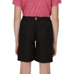 Regatta Pantalones Cortos Sorcer II Para Niños/Niñas Negro -Ropa Deportiva Tienda pantalones cortos sorcer ii para niosnias negro 3