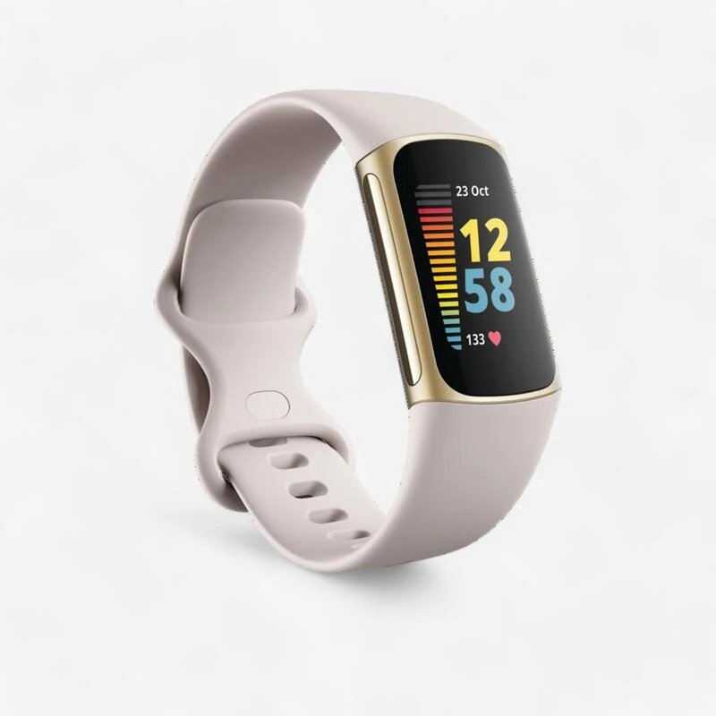 Pulsera Inteligente Deporte Bienestar Fitbit Charge 5 Blanco Oro 1 Pulsera Inteligente Deporte Bienestar Fitbit Charge 5 Blanco Oro