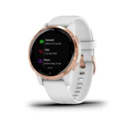 Reloj GPS Conectado Garmin Vívoactive 4S Blanco Dorado -Ropa Deportiva Tienda reloj gps conectado garmin vivoactive 4s blanco dorado 4