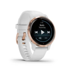 Reloj Inteligente GPS Múltiples Deportes Garmin Venu 2S Rosa Dorado Blanco -Ropa Deportiva Tienda reloj inteligente gps multiples deportes garmin venu 2s rosa dorado blanco 4