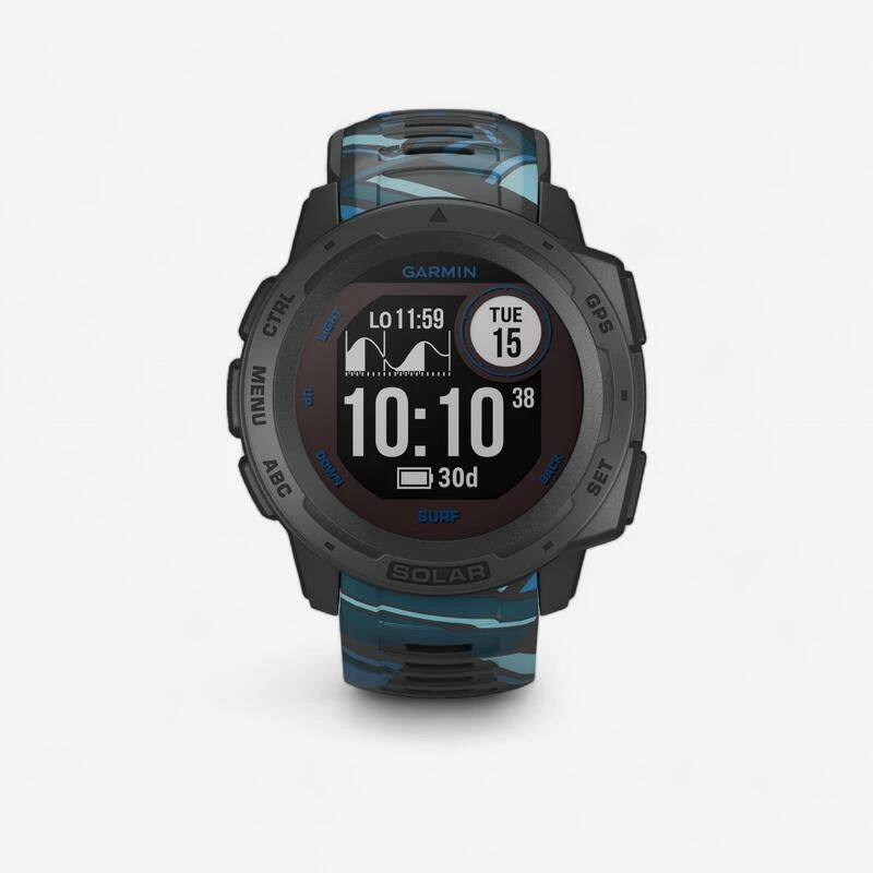 Reloj Inteligente Surf Kite Windsurf Instinct Solar Garmin Azul 1 Reloj Inteligente Surf Kite Windsurf Instinct Solar Garmin Azul