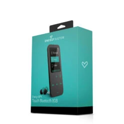 Reproductor MP4 Energy Sistem Touch Bluetooth Mint 8GB, Radio FM, MicroSD -Ropa Deportiva Tienda reproductor mp4 energy sistem touch bluetooth mint 8gb radio fm microsd 2