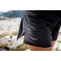 Short Pantalón Corto Trail Running Mujer Negro -Ropa Deportiva Tienda short pantalon corto trail running mujer negro 3
