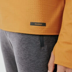 Kalenji Sudadera Running Hombre Manga Larga Cálida Warm 500 Ocre -Ropa Deportiva Tienda sudadera running hombre manga larga calida warm 500 ocre 4