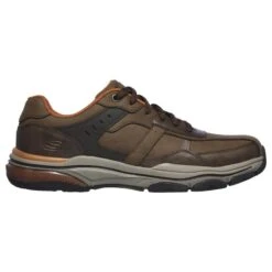 Zapatillas Caminar Hombre SKECHERS Relaxed Fit Romago-Elmen Negro -Ropa Deportiva Tienda zapatillas caminar hombre skechers relaxed fit romago elmen marron