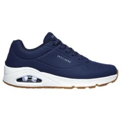 Zapatillas Caminar Hombre SKECHERS Uno Stand On Air Azul Marino