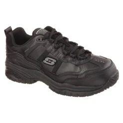 Zapatillas Caminar Hombre SKECHERS Work Soft Stride Negro -Ropa Deportiva Tienda zapatillas caminar hombre skechers work soft stride negro 1