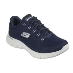 Zapatillas Caminar Mujer SKECHERS Flex Appeal 4.0-Coated Fidelity Azul Marino -Ropa Deportiva Tienda zapatillas caminar mujer skechers flex appeal 40 coated fidelity azul marino 1