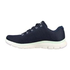 Zapatillas Caminar Mujer SKECHERS Flex Appeal 4.0-Coated Fidelity Azul Marino -Ropa Deportiva Tienda zapatillas caminar mujer skechers flex appeal 40 coated fidelity azul marino 4