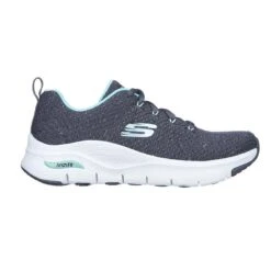 Zapatillas Caminar Mujer SKECHERS Glee For All Negro -Ropa Deportiva Tienda zapatillas caminar mujer skechers glee for all gris