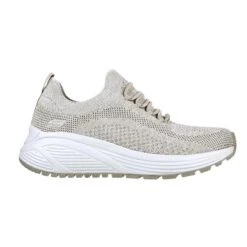 Zapatillas Caminar Mujer SKECHERS Wind Chime Negro -Ropa Deportiva Tienda zapatillas caminar mujer skechers wind chime topo