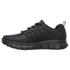 Zapatillas Caminar Mujer SKECHERS Work Relaxed Fit Sure Track Negro -Ropa Deportiva Tienda zapatillas caminar mujer skechers work relaxed fit sure track negro 4
