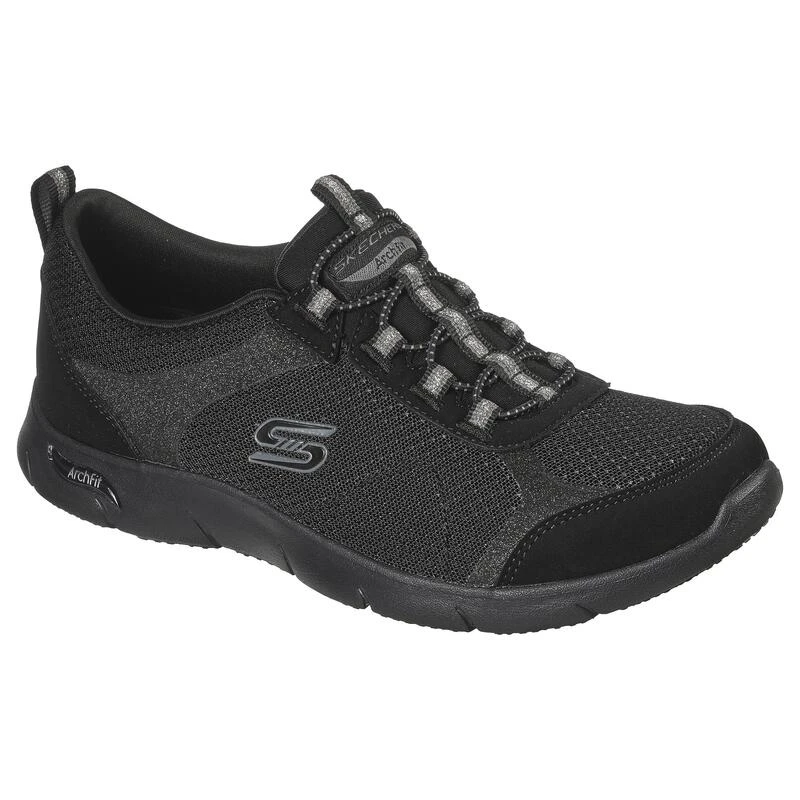 Zapatillas Caminar Unisex Skechers Arch Fit Refine Negro 2 Zapatillas Caminar Unisex Skechers Arch Fit Refine Negro - Imagen 2