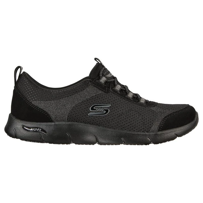 Zapatillas Caminar Unisex Skechers Arch Fit Refine Negro 1 Zapatillas Caminar Unisex Skechers Arch Fit Refine Negro