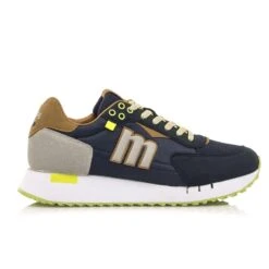 Zapatillas De Caminar Para Hombre Mtng Golden En Color Marron -Ropa Deportiva Tienda zapatillas de caminar para hombre mtng golden en color azul