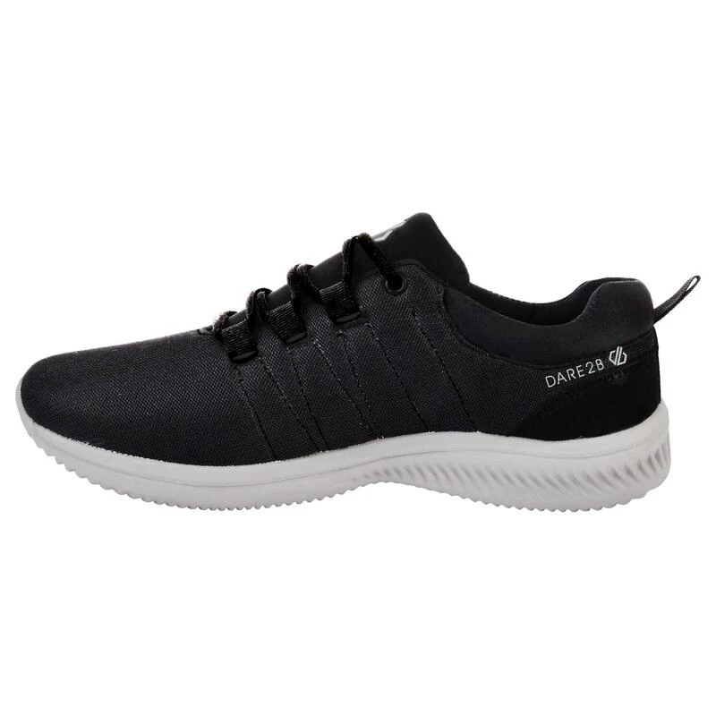 Dare 2b Zapatillas Deportivas Sprint Con Cordones Para Hombre Negro, Blanco 2 Dare 2b Zapatillas Deportivas Sprint Con Cordones Para Hombre Negro, Blanco - Imagen 2