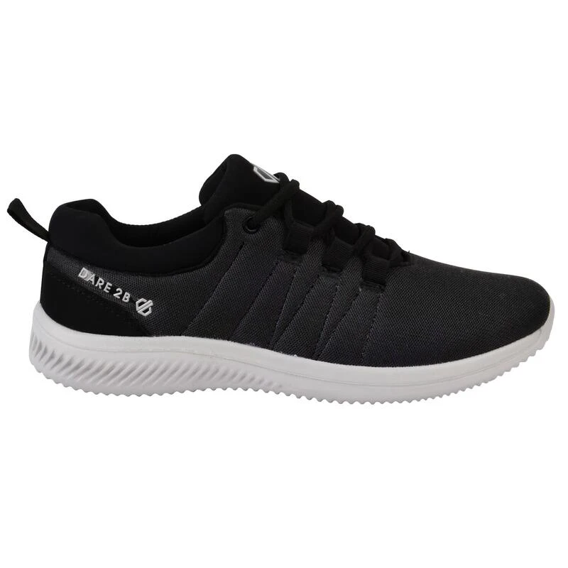 Dare 2b Zapatillas Deportivas Sprint Con Cordones Para Hombre Negro, Blanco 3 Dare 2b Zapatillas Deportivas Sprint Con Cordones Para Hombre Negro, Blanco - Imagen 3
