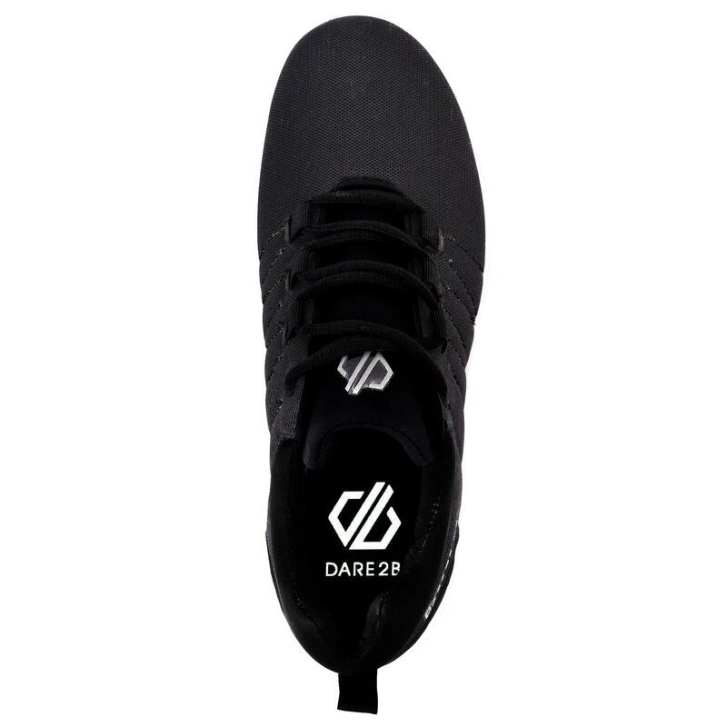 Dare 2b Zapatillas Deportivas Sprint Con Cordones Para Hombre Negro, Blanco 4 Dare 2b Zapatillas Deportivas Sprint Con Cordones Para Hombre Negro, Blanco - Imagen 4