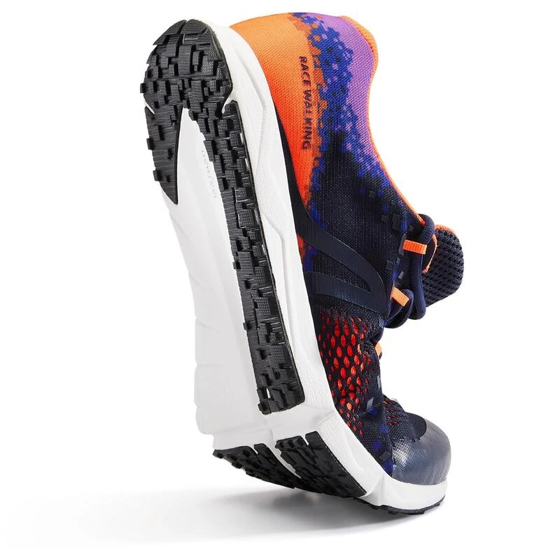 Zapatillas Marcha Atlética RW 500 Azul Y Naranja 5 Zapatillas Marcha Atlética RW 500 Azul Y Naranja - Imagen 5