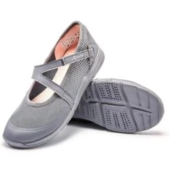 Zapatillas Marcha Niña PW 160 Br'easy Gris / Coral 9 Zapatillas Marcha Niña PW 160 Br'easy Gris / Coral -Ropa Deportiva Tienda zapatillas marcha nia pw 160 breasy gris coral 4